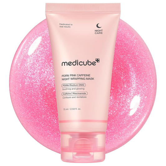 The Secret to Waking Up Glowing: Why Everyone's Talking About the Medicube PDRN Pink Caffeine Night Wrapping Mask